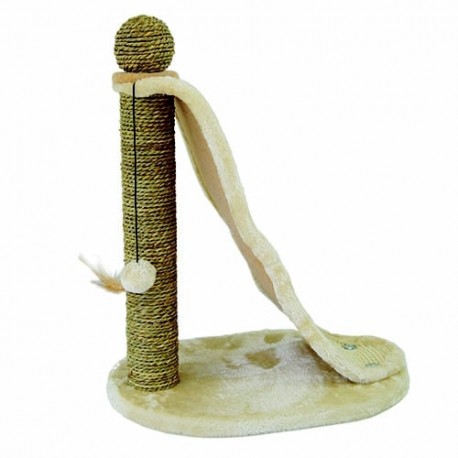 Rascador con rampa y esfera