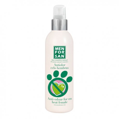 Spray antiolor para perritas en celo Menforsan