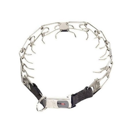 Collar Ultra Plus con cierre clicklock en color metálico Sprenger