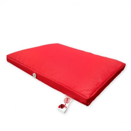 Colchón antiparásitos rojo para perros destrozones Radical