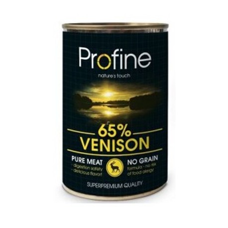 Profine Latas de comida húmeda de venado Profine