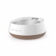 Comedero con báscula Petkit bol de metal con diseño de madera