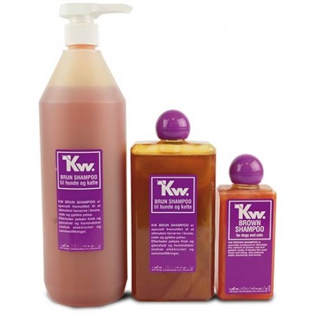 Kw Champú Realzador de tonos rojos para perros y gatos