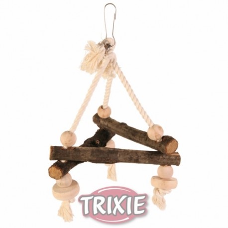 Columpio con cuerda natural para pájaros trixie