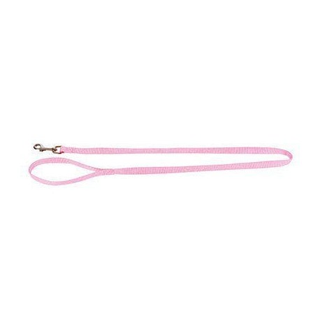 Correa de nylon rosa para perros
