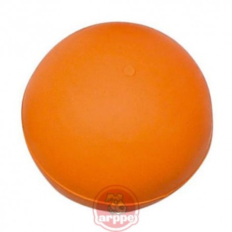 Pelota semidura de caucho para perros