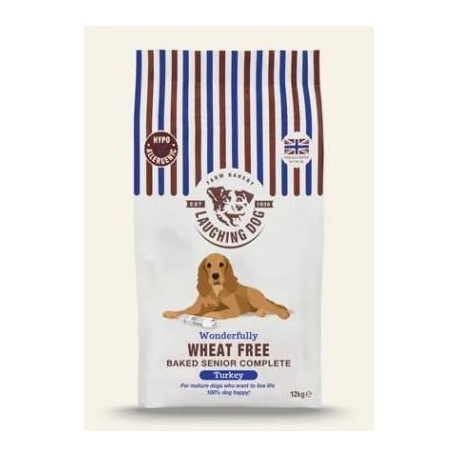 Laughing Dog Senior de pavo sin trigo