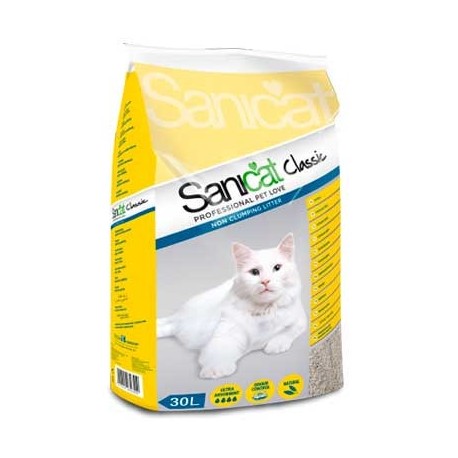 Sanicat Classic arena natural de sepiolita para gatos